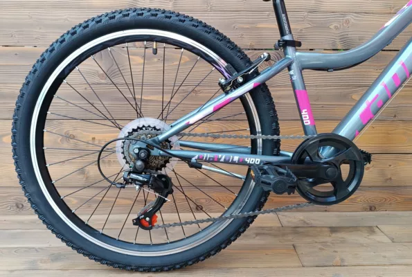 Bicicleta Capriolo MTB 24 DIAVOLO 400/6HT gray purple 12 - imagine 5