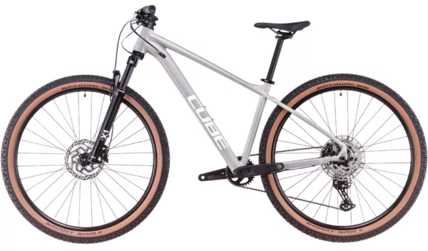 Bicicleta Cube Attention Pro switchgrey white 15 27.5 S - imagine 2