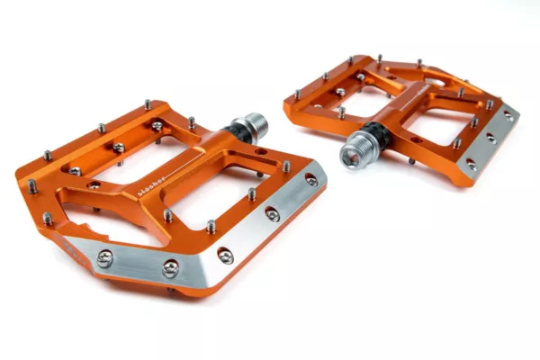 Pedale CUBE slasher X actionteam orange - imagine 2