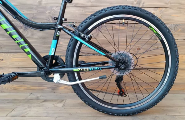 Bicicleta Capriolo MTB 24 DIAVOLO 400/6HT black green 12 - imagine 4
