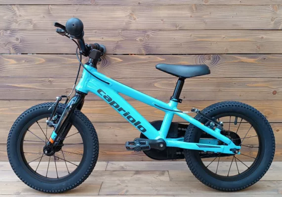 Bicicleta Capriolo 14 LC KID blue 7 cu cadru aluminiu 6061 - imagine 2