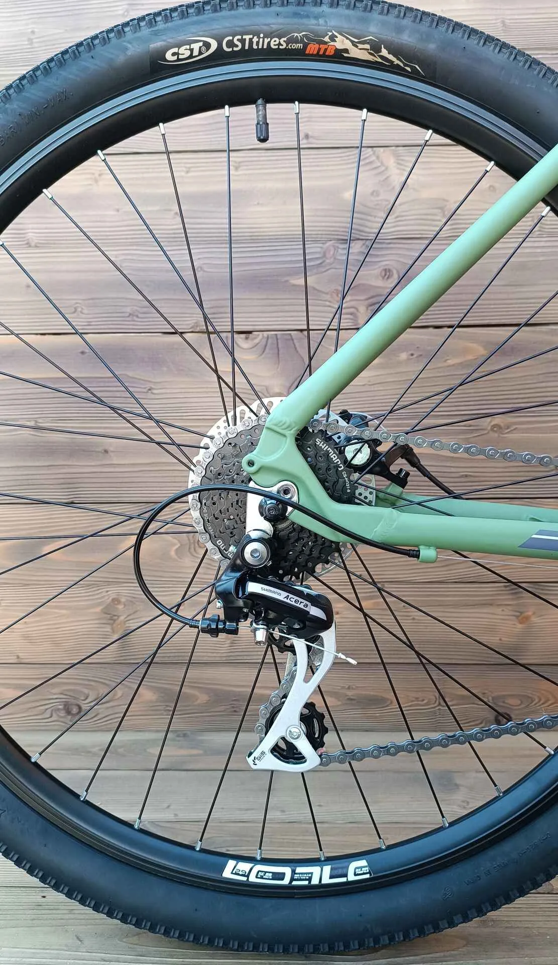 Bicicleta MTB 29 Capriolo LC 9.2 aluminiu oliva verde gri 19 - imagine 6