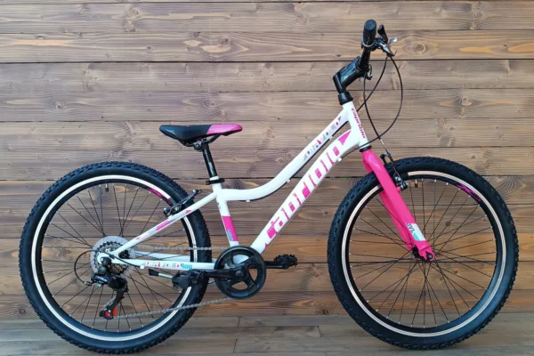 Bicicleta Capriolo MTB 24 DIAVOLO 400/6HT white pink 12
