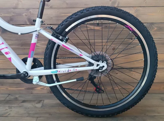 Bicicleta Capriolo MTB 24 DIAVOLO 400/6HT white pink 12 - imagine 4