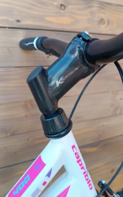 Bicicleta Capriolo MTB 24 DIAVOLO 400/6HT white pink 12 - imagine 9