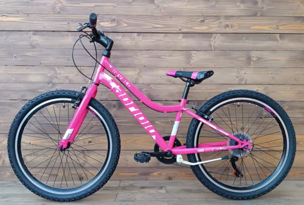 Bicicleta Capriolo MTB 24 DIAVOLO 400/6HT pink purple 12 - imagine 2