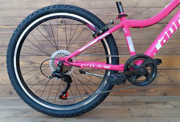 Bicicleta Capriolo MTB 24 DIAVOLO 400/6HT pink purple 12 - imagine 5