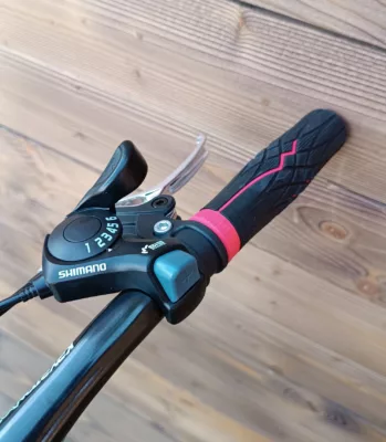 Bicicleta Capriolo MTB 24 DIAVOLO 400/6HT black red 12 - imagine 7
