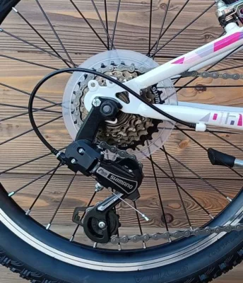 Bicicleta Capriolo MTB 20 DIAVOLO 200 white pink 11 - imagine 6