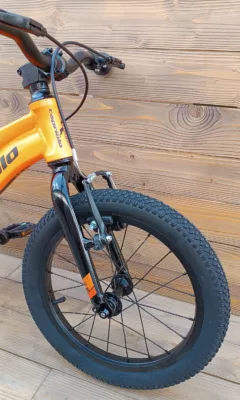 Bicicleta Capriolo 16 LC KID orange 8 cu cadru aluminiu 6061 - imagine 5