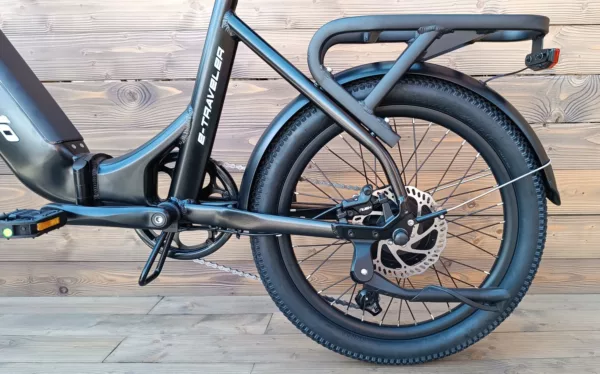 e-bike Pliabila Capriolo 20 black, motor 250W, 36V, cu baterie de 36V, 374Wh - imagine 6