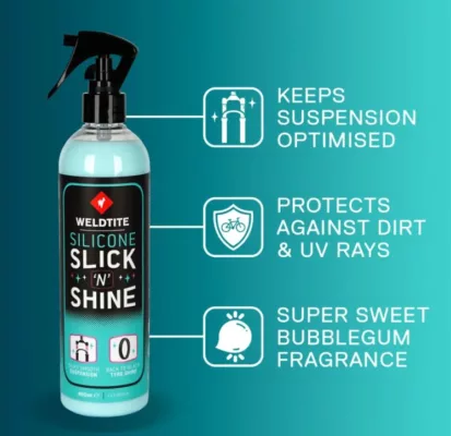 Spray silicon Slick 'N' Shine 400ml Weldtite - imagine 4
