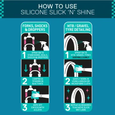 Spray silicon Slick 'N' Shine 400ml Weldtite - imagine 7