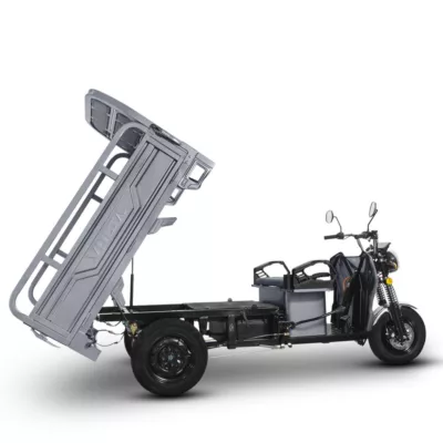 Triciclu electric model APT5 gri 3900W 72V 60Ah autonomie 70 km fara permis - imagine 2