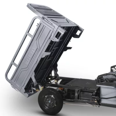 Triciclu electric model APT5 gri 3900W 72V 60Ah autonomie 70 km fara permis - imagine 3