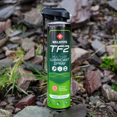Lubrifiant cu teflon TF2 Spray Weldtite 400ml cu Smart Head (cap smart) - imagine 5