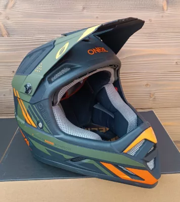 Casca second hand ONEAL BackFlip Solid verde L - imagine 2