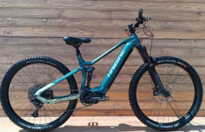 e-bike second hand Haibike Alltrail 9 glossy metal blue olive