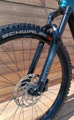 e-bike second hand Haibike Alltrail 9 glossy metal blue olive - imagine 4