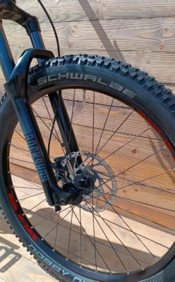 e-bike second hand Haibike Alltrail 5 S rosu - imagine 3