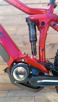 e-bike second hand Haibike Alltrail 5 S rosu - imagine 6