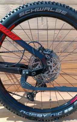 e-bike second hand Haibike Alltrail 5 S rosu - imagine 8