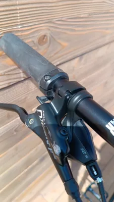e-bike second hand Haibike Alltrail 5 S rosu - imagine 10