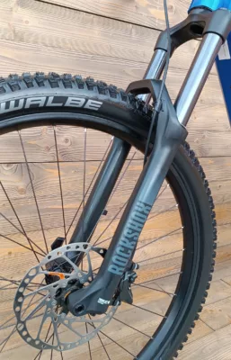 e-bike second hand KTM KAPOHO 7973 full suspension albastru L - imagine 3