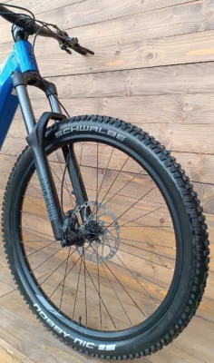 e-bike second hand KTM KAPOHO 7973 full suspension albastru L - imagine 4