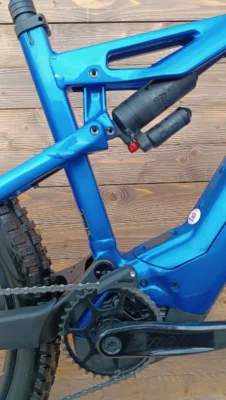 e-bike second hand KTM KAPOHO 7973 full suspension albastru L - imagine 6