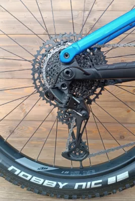 e-bike second hand KTM KAPOHO 7973 full suspension albastru L - imagine 10
