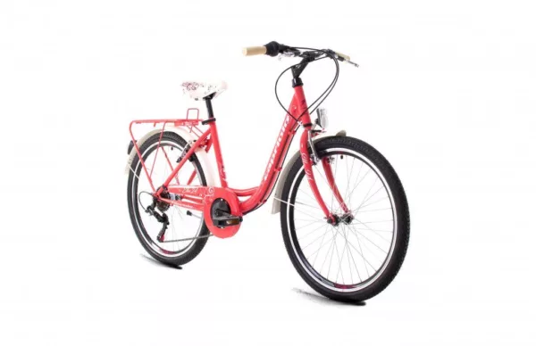Bicicleta Capriolo 24 CTB ELLA 400 6HT pink 13 - imagine 2