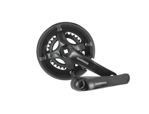 Angrenaj Shimano Tourney FC-TY501 46-30 175mm black 7-8 viteze patrat EFCTY5012E60CLB - imagine 2