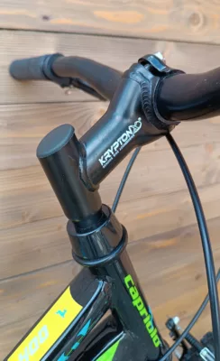 Bicicleta Capriolo MTB 24 DIAVOLO 400/6HT black green 12 - imagine 9