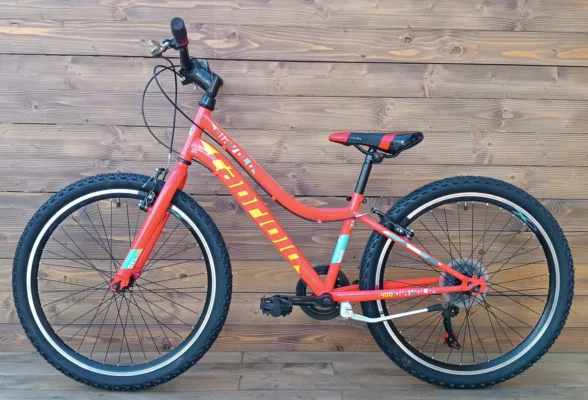 Bicicleta Capriolo MTB 24 DIAVOLO 400/6HT orange yellow 12 - imagine 2