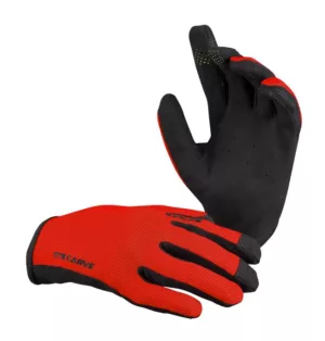 Manusi iXS Carve Glove copii fluor red KM