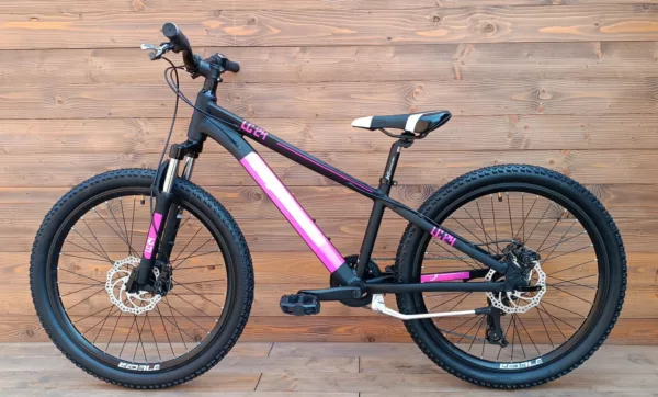 Bicicleta Capriolo MTB LC 240 black pink aluminiu - imagine 2