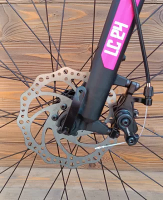 Bicicleta Capriolo MTB LC 240 black pink aluminiu - imagine 4