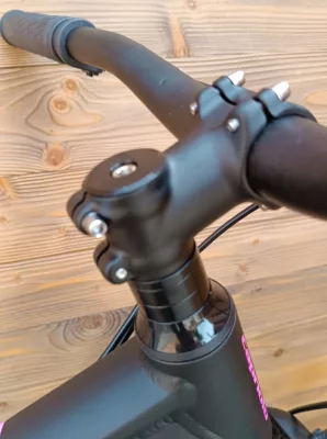 Bicicleta Capriolo MTB LC 240 black pink aluminiu - imagine 5