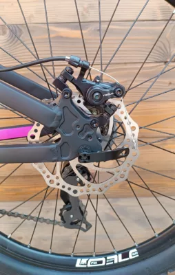 Bicicleta Capriolo MTB LC 240 black pink aluminiu - imagine 7