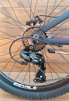 Bicicleta Capriolo MTB LC 240 black pink aluminiu - imagine 8