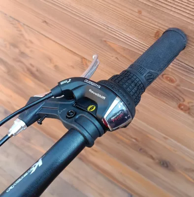 Bicicleta Capriolo MTB LC 240 black blue aluminiu - imagine 10