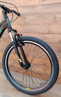 Bicicleta Capriolo Oxygen 24 V-brake black green - imagine 3