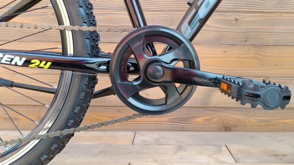 Bicicleta Capriolo Oxygen 24 V-brake black green - imagine 4