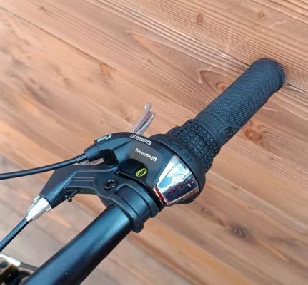 Bicicleta Capriolo Oxygen 24 V-brake black green - imagine 8