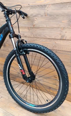 Bicicleta Capriolo Oxygen 24 V-brake black blue - imagine 3