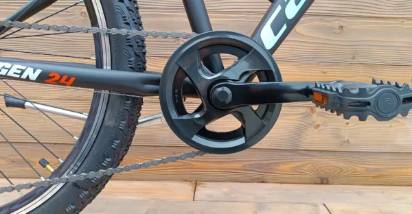 Bicicleta Capriolo Oxygen 24 V-brake black blue - imagine 5