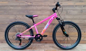Bicicleta Capriolo Oxygen 24 V-brake pink blue