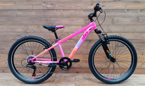 Bicicleta Capriolo Oxygen 24 V-brake pink blue