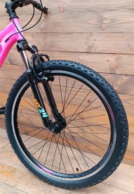 Bicicleta Capriolo Oxygen 24 V-brake pink blue - imagine 3